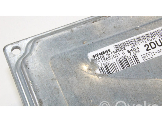 Блок управления двигателя 6S6112A650BB   Ford Ka