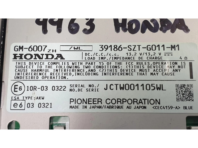 Блок управления 39186SZTG011M1, GM6007 Honda CR-Z