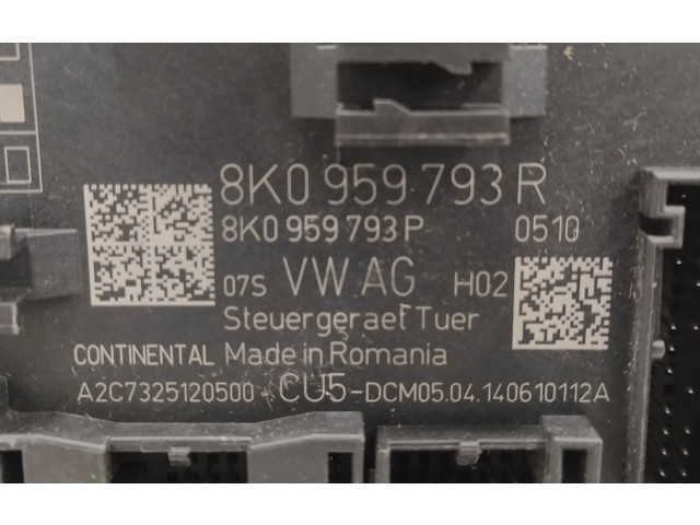 Блок управления 8K0959793R, A2C7325120500 Audi A4 Allroad