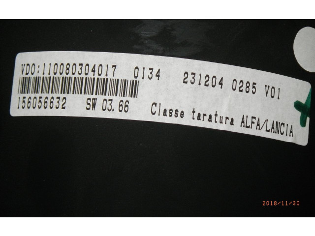 Панель приборов 0156056628 Alfa Romeo 147