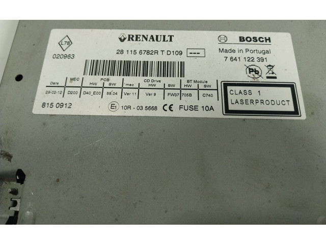 Блок управления HiFi audio 281159511R, 281156782RT Renault Kangoo II