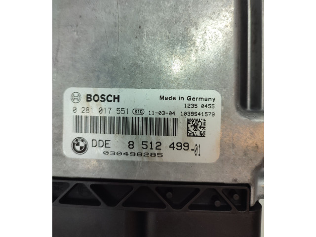 Řídící jednotka 8512499, 9237047 BMW 1 E81 E87 2008