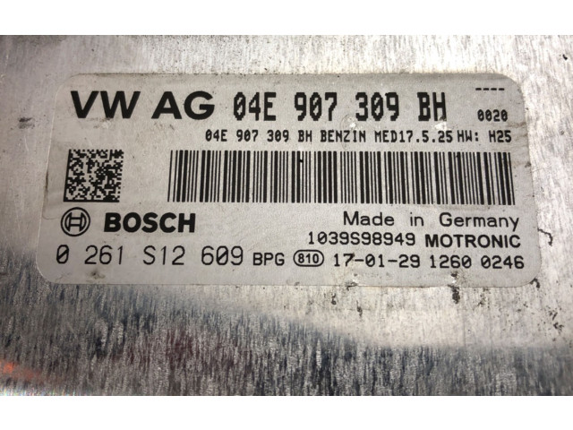 Блок управления двигателем Блок управления 04E907309BH Skoda Octavia Mk3 (5E)