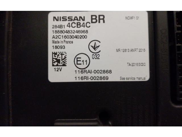 Pojistková skříňka Řídící jednotka BSM 284B14CB4C, A2C1603040200   Nissan Qashqai 2018