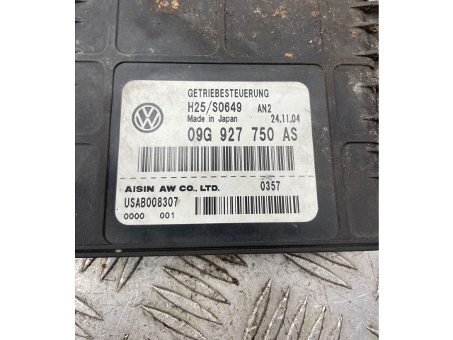 Блок управления коробкой передач 09G927750AS, H25S0649 Volkswagen Jetta V