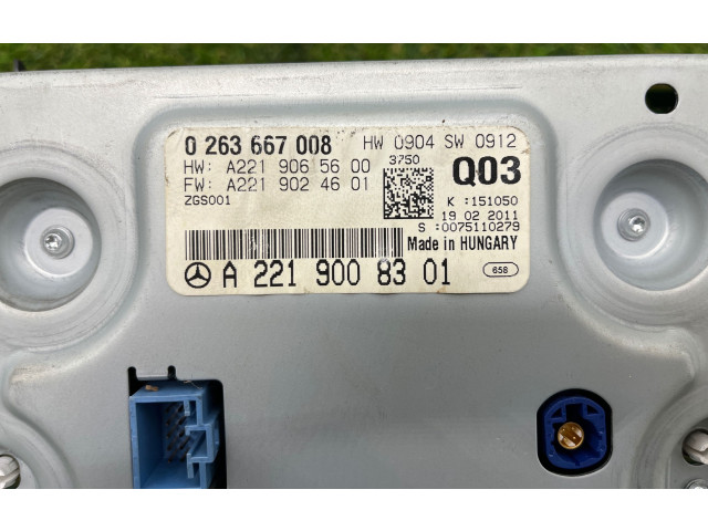 Pojistková skříňka A2219008301, A2219065600 Mercede-Benz S W221 2009