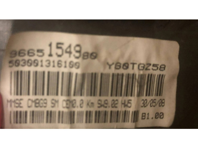 Přístrojová deska  Citroen Berlingo 2009 9665154980, 503001316180  