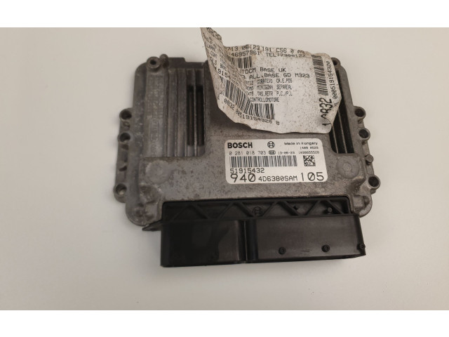 Řídící jednotka 0281018703, 51915432 Alfa Romeo Giulietta 2013