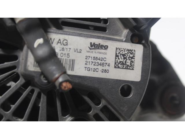 Генератор 2715542C   Skoda Octavia Mk3 (5E) 1.4     