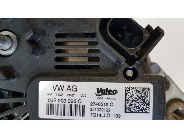 Генератор 05E903026Q, TG14LLD Seat Ibiza V (KJ) 1.0