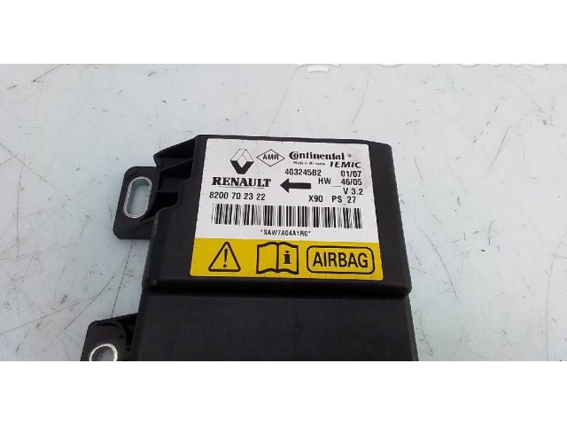 Блок подушек безопасности 8200702322 Dacia Logan I