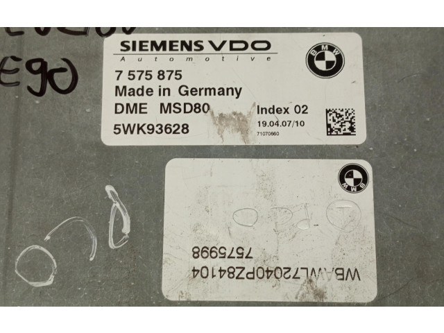 Řídící jednotka 7575875 BMW 5 E60 E61 2007