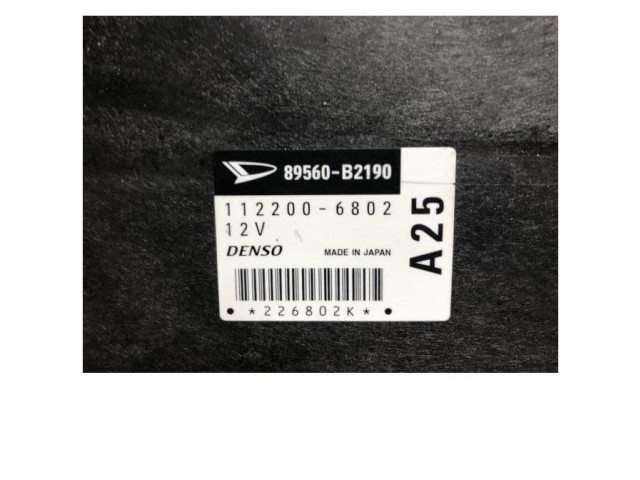 Блок управления 89560B2190, 89560B2190   Daihatsu Cuore