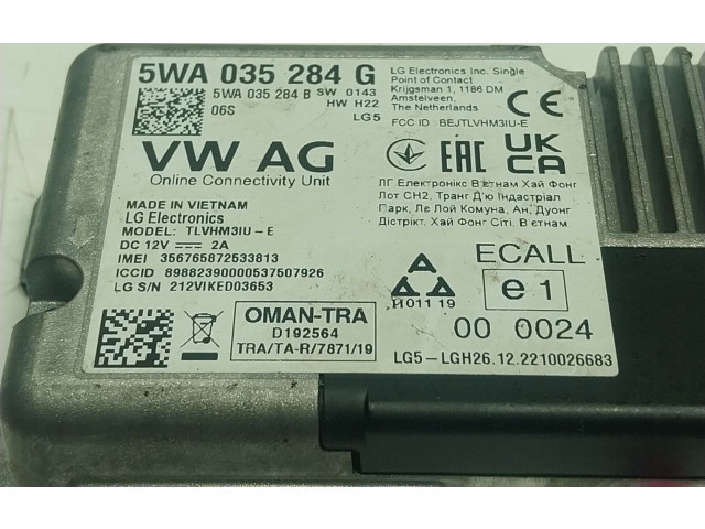 Блок управления 5WA035284G, 5WA035284G Volkswagen Touran III