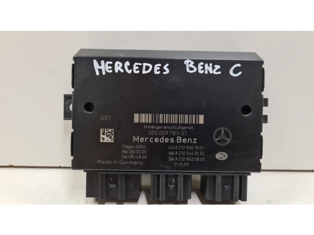 Блок управления крюка для прицепа