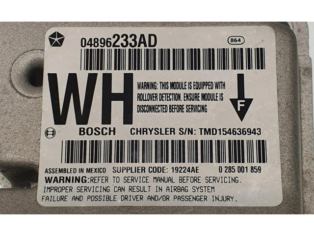 Блок подушек безопасности 04896233AD Jeep Grand Cherokee (WK)