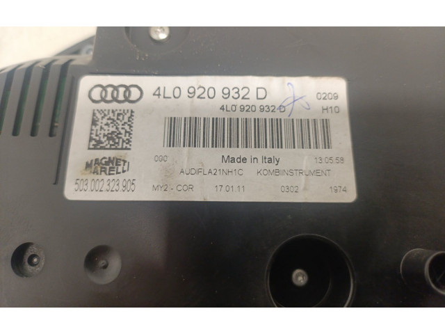 Přístrojová deska Audi Q7 4L 2011 4L0920932D