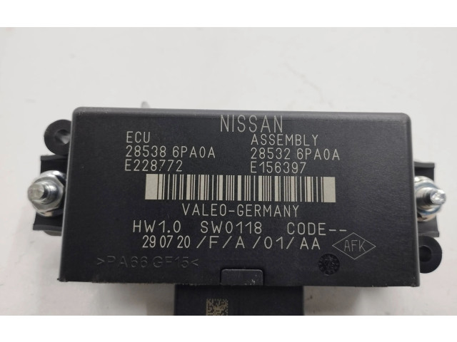Řídící jednotka E228772, 285386PA0A Nissan Juke II F16 2020