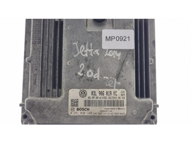 Блок управления двигателя 03L906019KC, 03L907309AA   Volkswagen Jetta VI