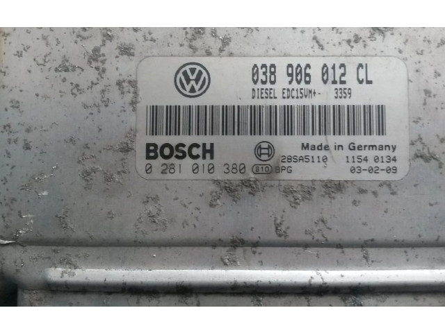 Блок управления двигателя 038906012CL, 038906012CL   Skoda Octavia Mk1 (1U)