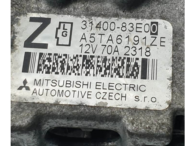 Генератор 3140083E00   Suzuki Wagon R+      