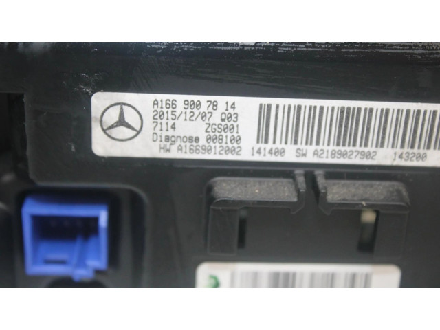 Дисплей    A1669007814   Mercedes-Benz A W176