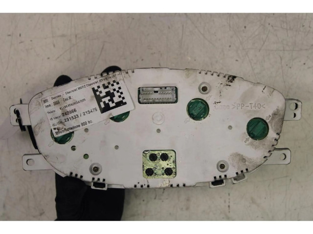 Панель приборов Chevrolet Matiz