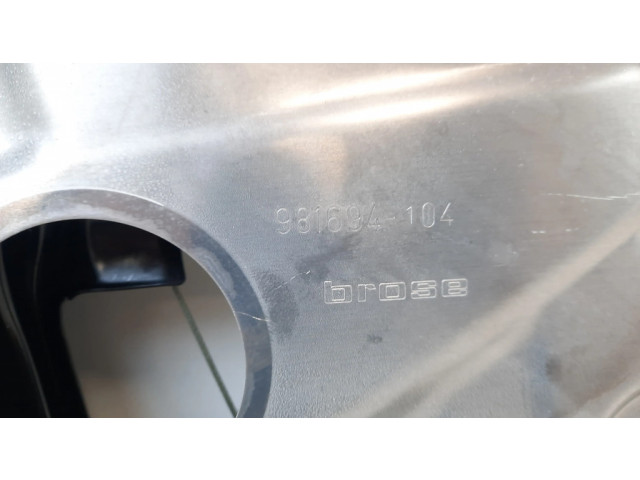 Задний електрический механизм для подъема окна без двигателя