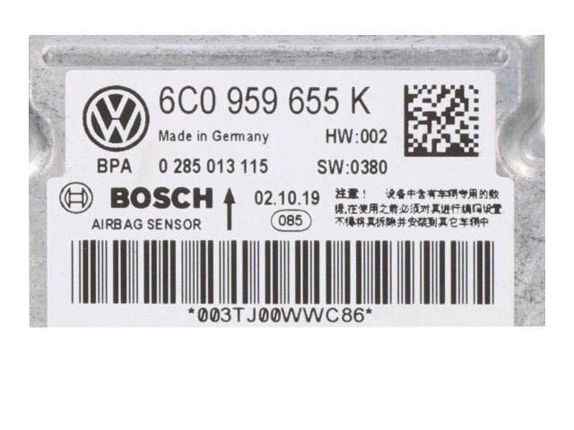 Блок подушек безопасности 6C0959655K   Skoda 