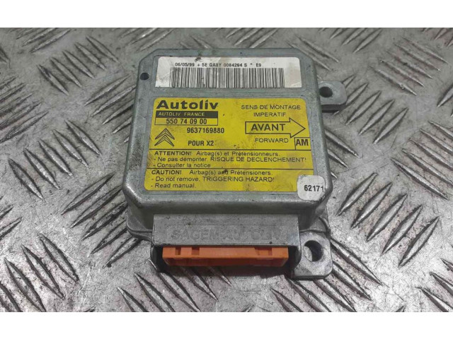 Блок подушек безопасности 9637169880 Citroen Berlingo