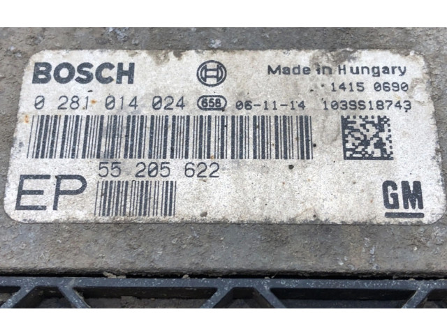Řídící jednotka 55205622 Opel Astra H 2005