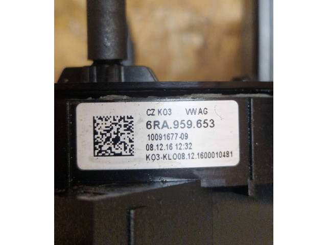 Подрулевой шлейф SRS 6RA959653, 1009167709   Skoda Rapid (NH)