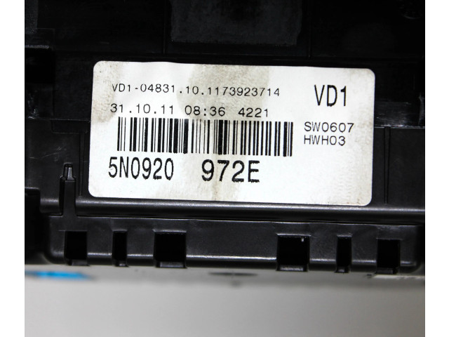 Přístrojová deska Volkswagen Tiguan 2012 5N0920972E