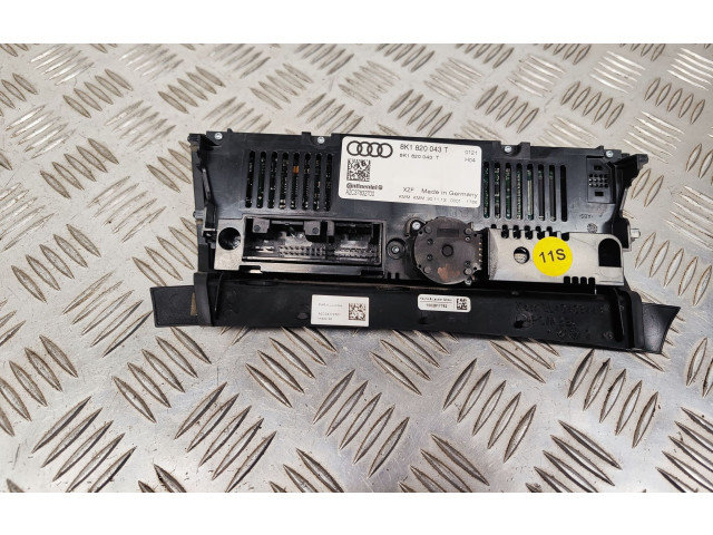 Блок управления климат-контролем 8K1820043T Audi Q5 SQ5