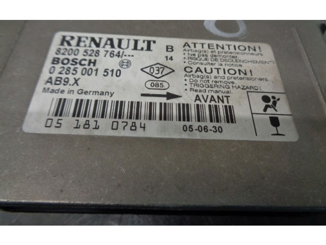 Блок подушек безопасности 8200528764, 0285001510   Renault Clio II