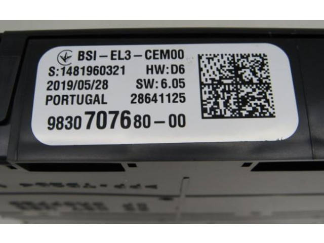 Ручка стеклоочистителей 983070768000, BSIEL3CEM00 Opel Combo E