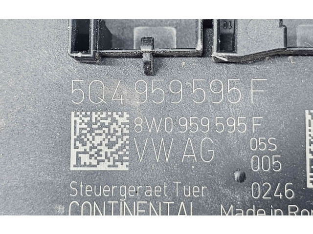 Блок комфорта 5Q4959595F   Skoda Superb B8 (3V)   