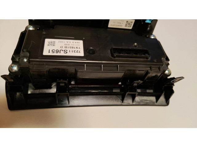 Блок управления климат-контролем 72311SJ651, 66062SJ010 Subaru Forester SK