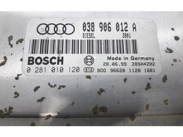 Блок управления двигателем Блок управления 038906012A   Audi A3 S3 8L