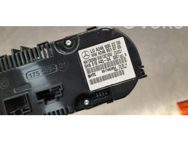 Блок управления климат-контролем A2469002208   Mercedes-Benz GLA W156