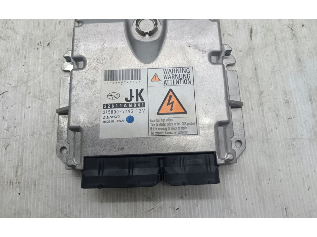 Блок управления двигателя 22611AN041 Subaru Outback