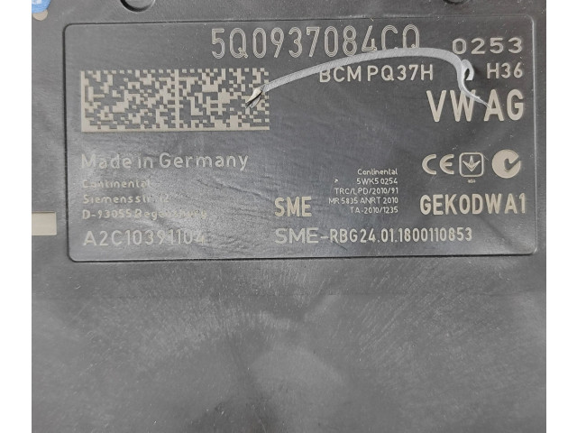 Блок комфорта 5Q0937084CQ, A2C10391104   Skoda Superb B8 (3V)   