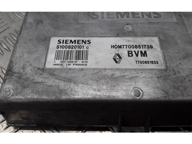 Řídící jednotka S100820101, HOM7700851739 ZAZ 103 1988