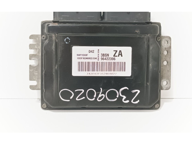 Блок управления двигателя 96422396, 5WYE03F   Chevrolet Nubira