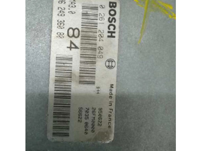Řídící jednotka 9624936080, CENTRALITAMOTORUCE Peugeot 106