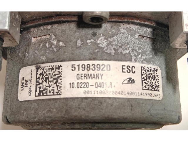 Блок АБС 51983920, 51983920 Alfa Romeo Giulietta - года