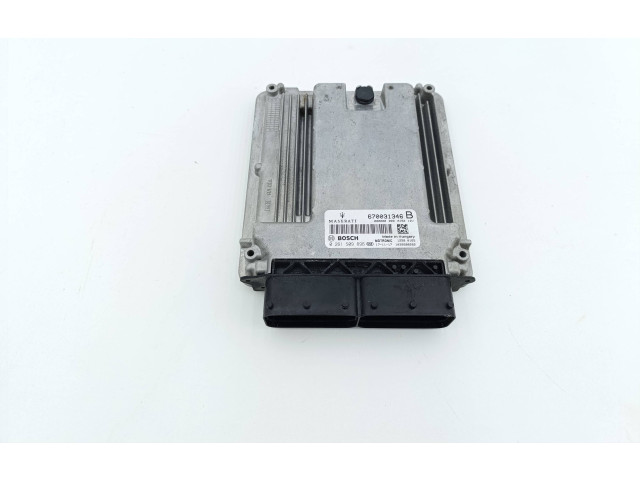 Блок управления двигателя 670031346, 0261S09896 Maserati Ghibli