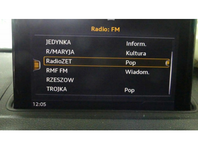 Дисплей    8V0857273P, IMPRK1290238   Audi A3 S3 8V