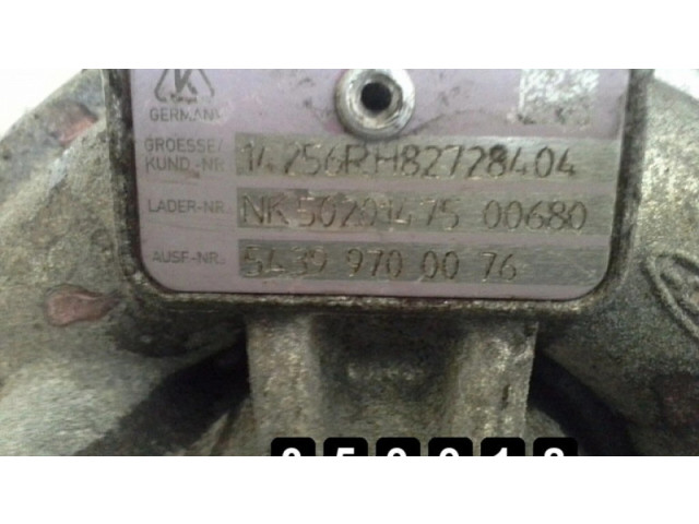 Турбина Nissan Juke I F15 54399700076