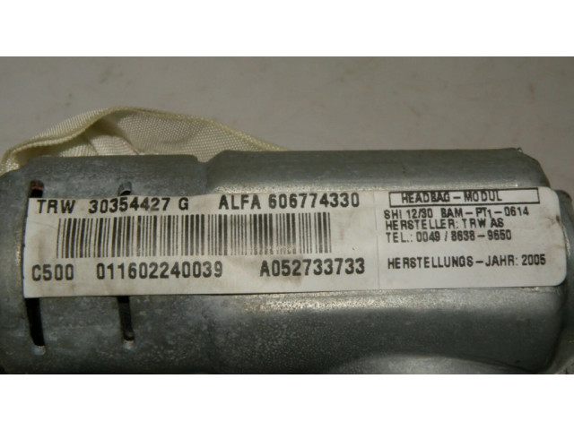 Боковая подушка безопасности 606774330 Alfa Romeo 166